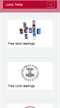 Mobile Screenshot of lucky.twice.se