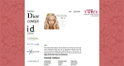 Desktop Screenshot of make-up.twice.se